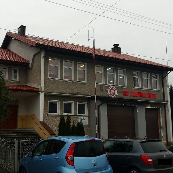 Budynek OSP i przedszkola w miejscowości Jadowniki Mokre